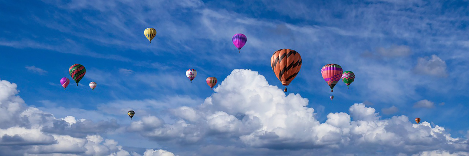 hot air balloons